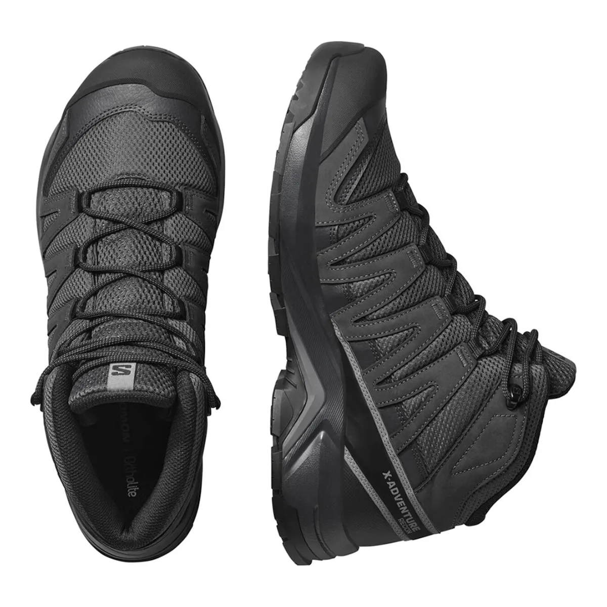 Мужские походные кроссовки X-ADVENTURE RECON MID GTX SALOMON Salomon, серый — фото 3