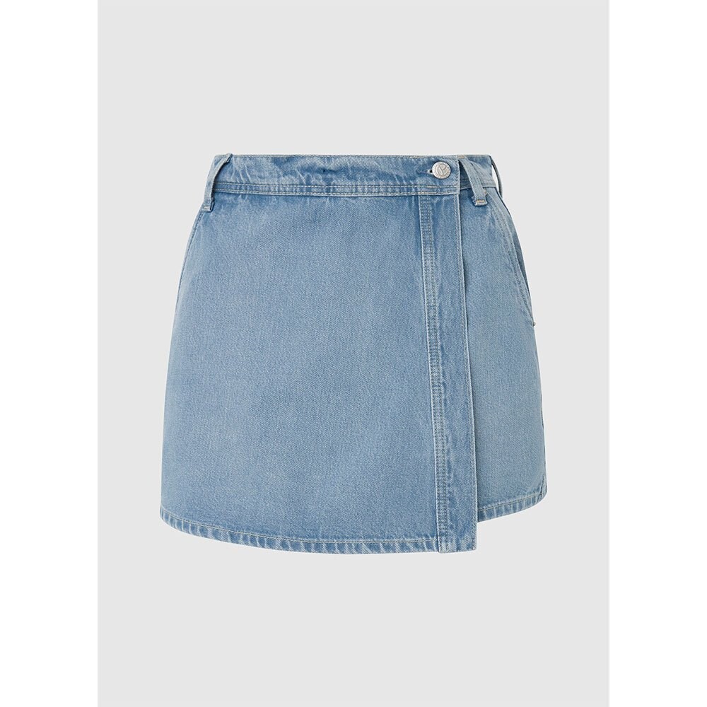 

Шорты Pepe Jeans Regular Skort Fit denim, синий