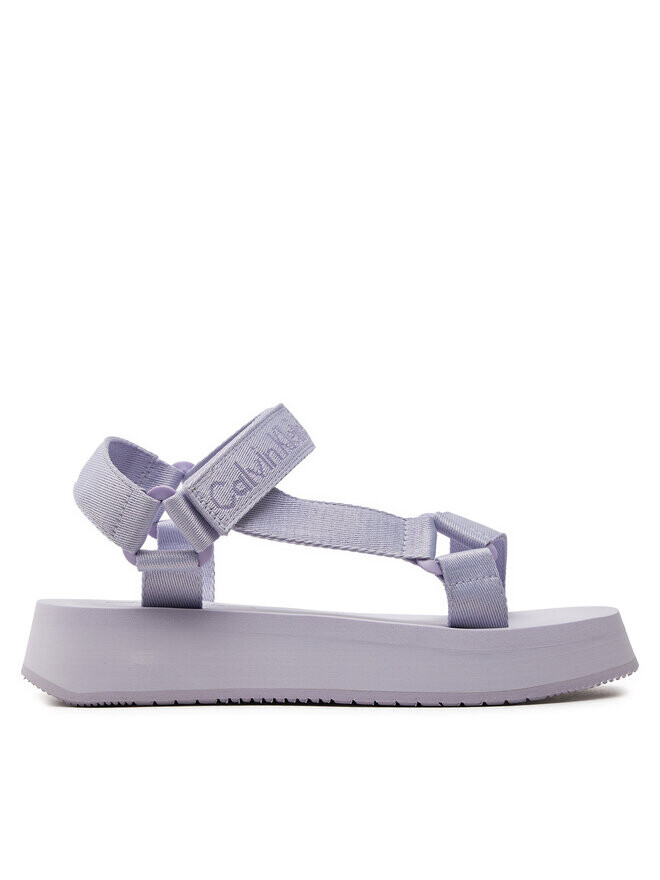 

Сандалии Calvin Klein Jeans Sandal Velcro Webbing In Mtl YW0YW01480, фиолетовый