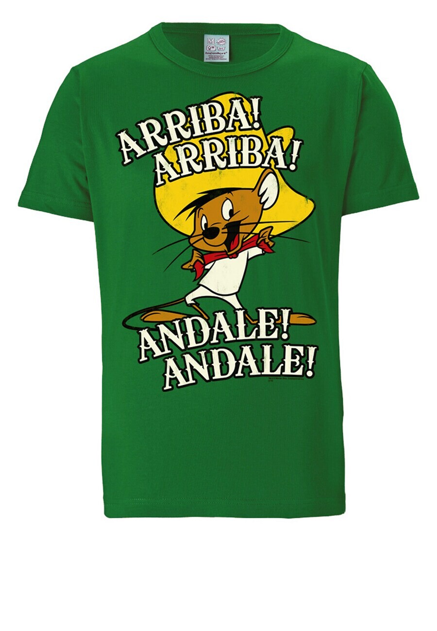 

Футболка LOGOSHIRT Shirt Looney Tunes - Speedy Gonzales, зеленый