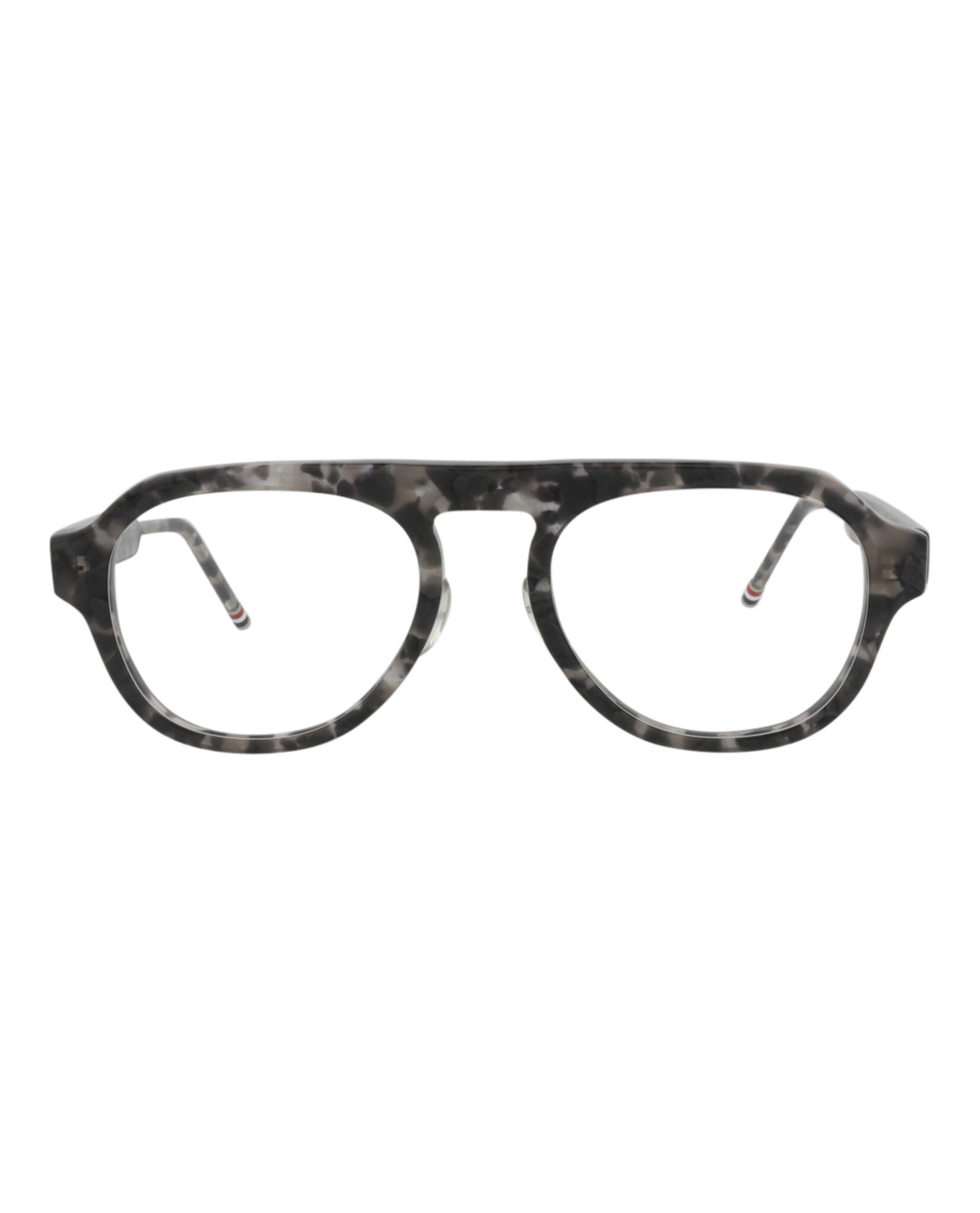 

Оправы для очков Aviator-Frame из ацетата Thom Browne, цвет grey tortoise grey tortoise transparent