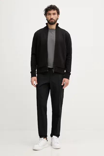 Штаны slim fit BOSS X PORSCHE BOSS Green, черный — фото 2