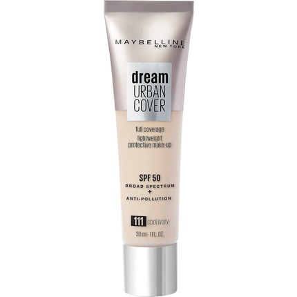 

Maybelline New York Dream Urban Cover Универсальная тональная основа 30 мл 111 Cool Ivory