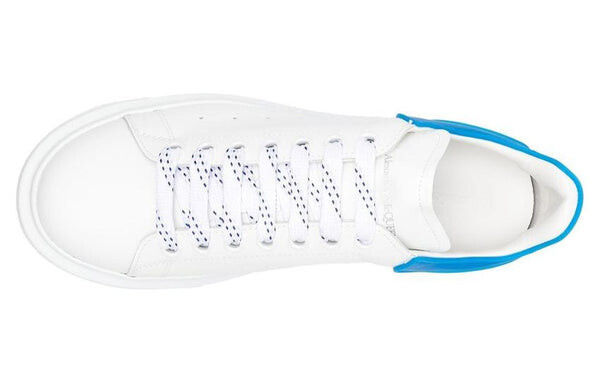 Кроссовки oversized sneaker 'white electric blue' Alexander Mcqueen, белый — фото 3