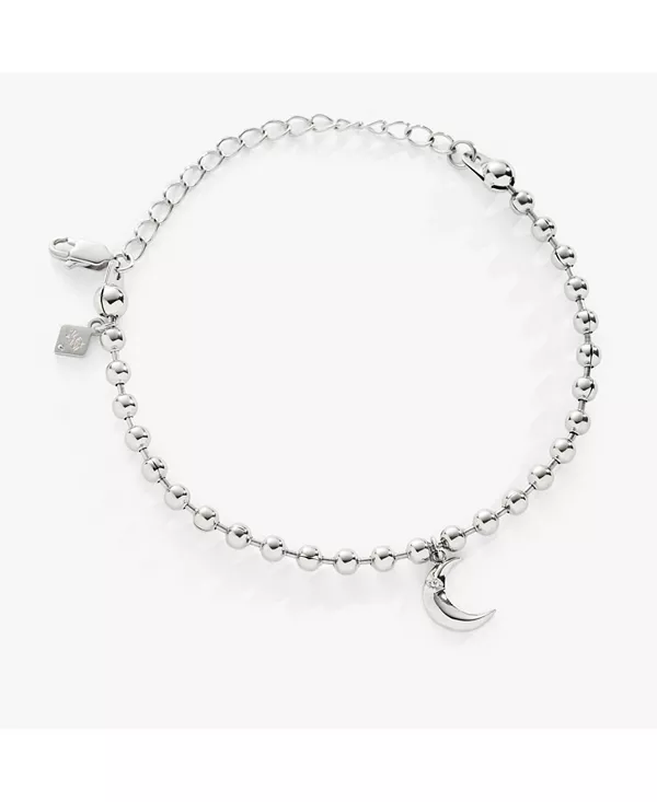 

Браслет-Цепочка с лунными шарами Alex And Ani, silver