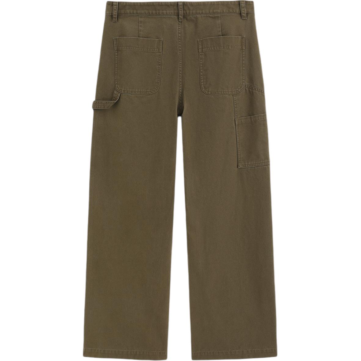 Повседневные брюки мужские Moderate Straight Fit GAP, army зеленый — фото 4