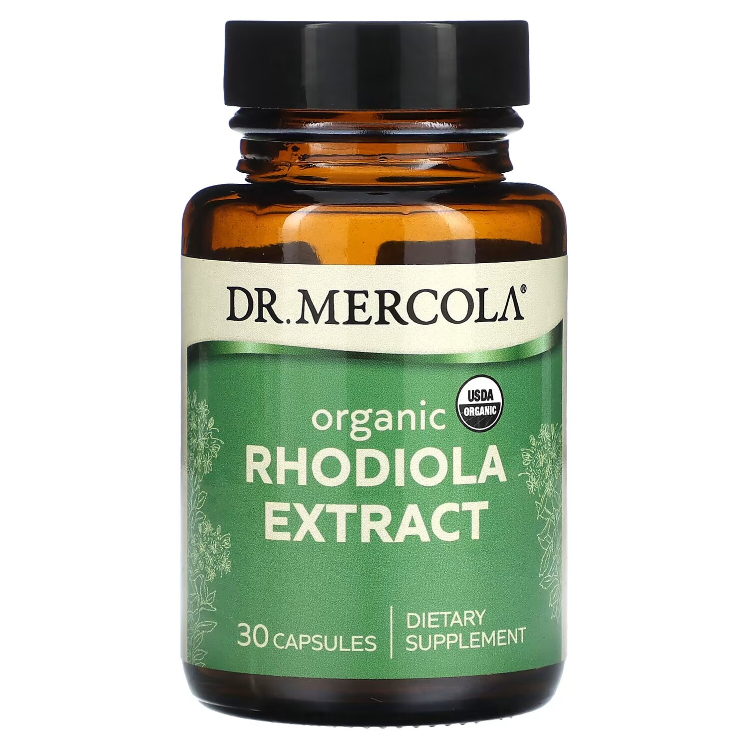 

Органический экстракт родиолы Dr. Mercola, 30 капсул