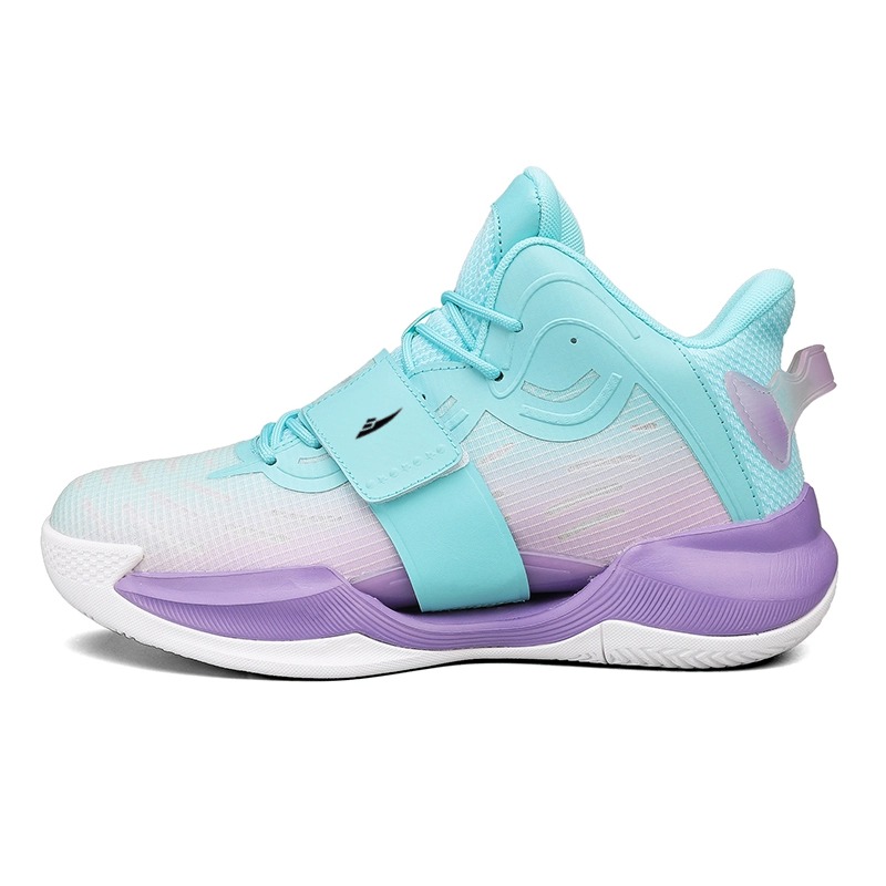 

Kuding Амортизирующие баскетбольные кроссовки Unisex High-Top в сине-фиолетовом цвете, цвет Blue Purple