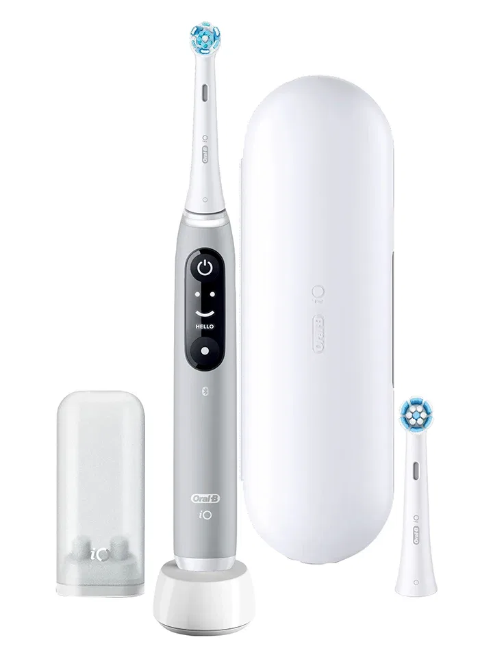 Электрическая зубная щетка Oral-B iO Series 6 светло-серый — фото 2