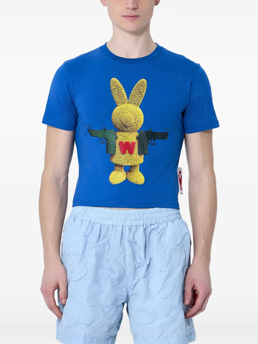 

Футболка Toyterror Walter Van Beirendonck, синий
