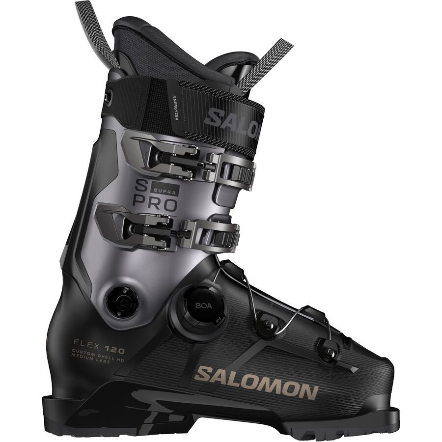 

Ботинки Salomon S/Pro Supra BOA 120 Salomon, Black/Hematite Met/Titanium Met Pd