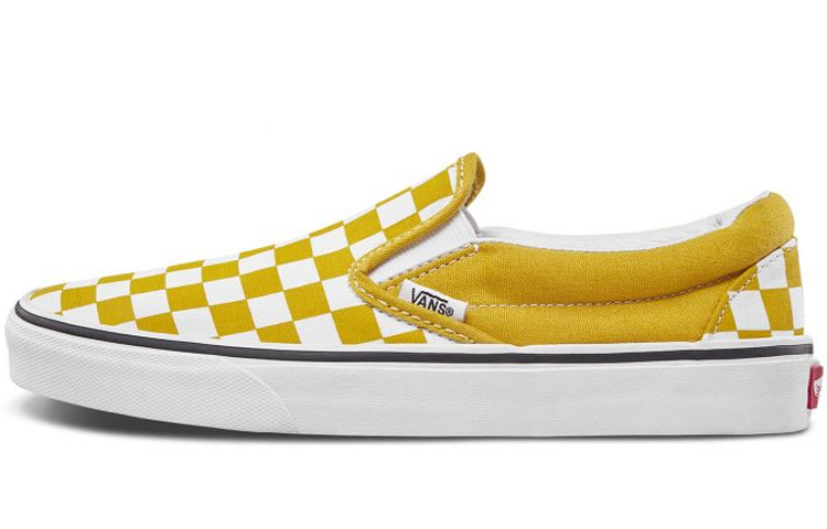 

Слипоны Vans Checkerboard Classic Slip-On 'Yolk Yellow'