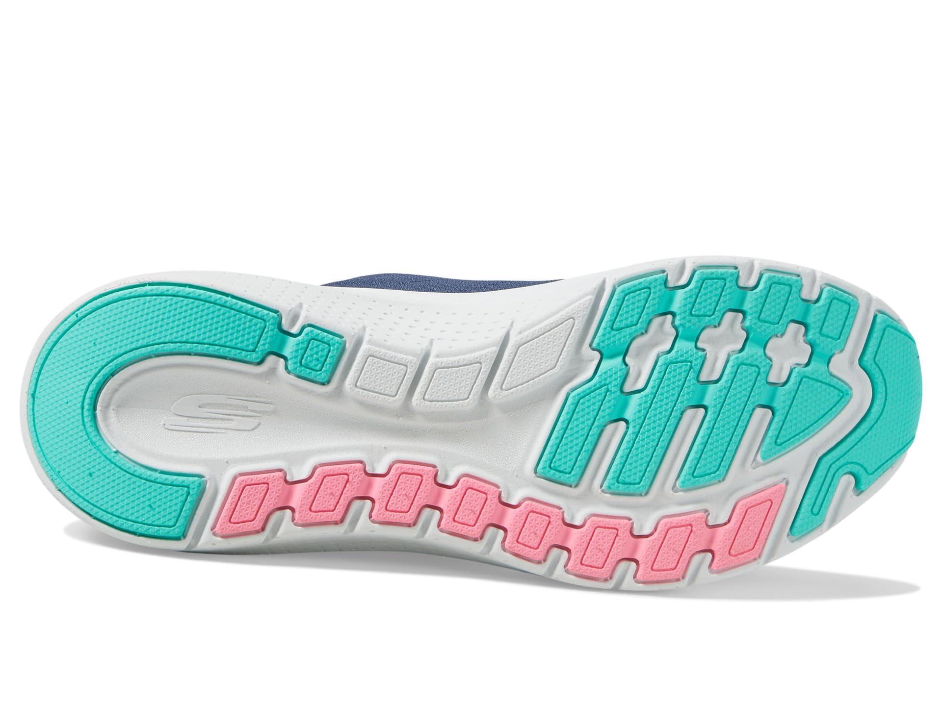 Кроссовки SKECHERS Arch Fit 2.0 Easy Chic Hands Free Slip-Ins, Navy Turquoise — фото 3