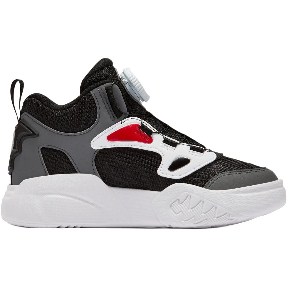 Детские баскетбольные кроссовки Classic Culture для дошкольников Fila Kids, черный/fila белый (random color socks*1) — фото 4