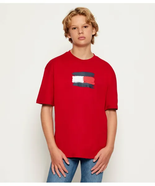 

Футболка Regular fit Tommy Hilfiger, красный