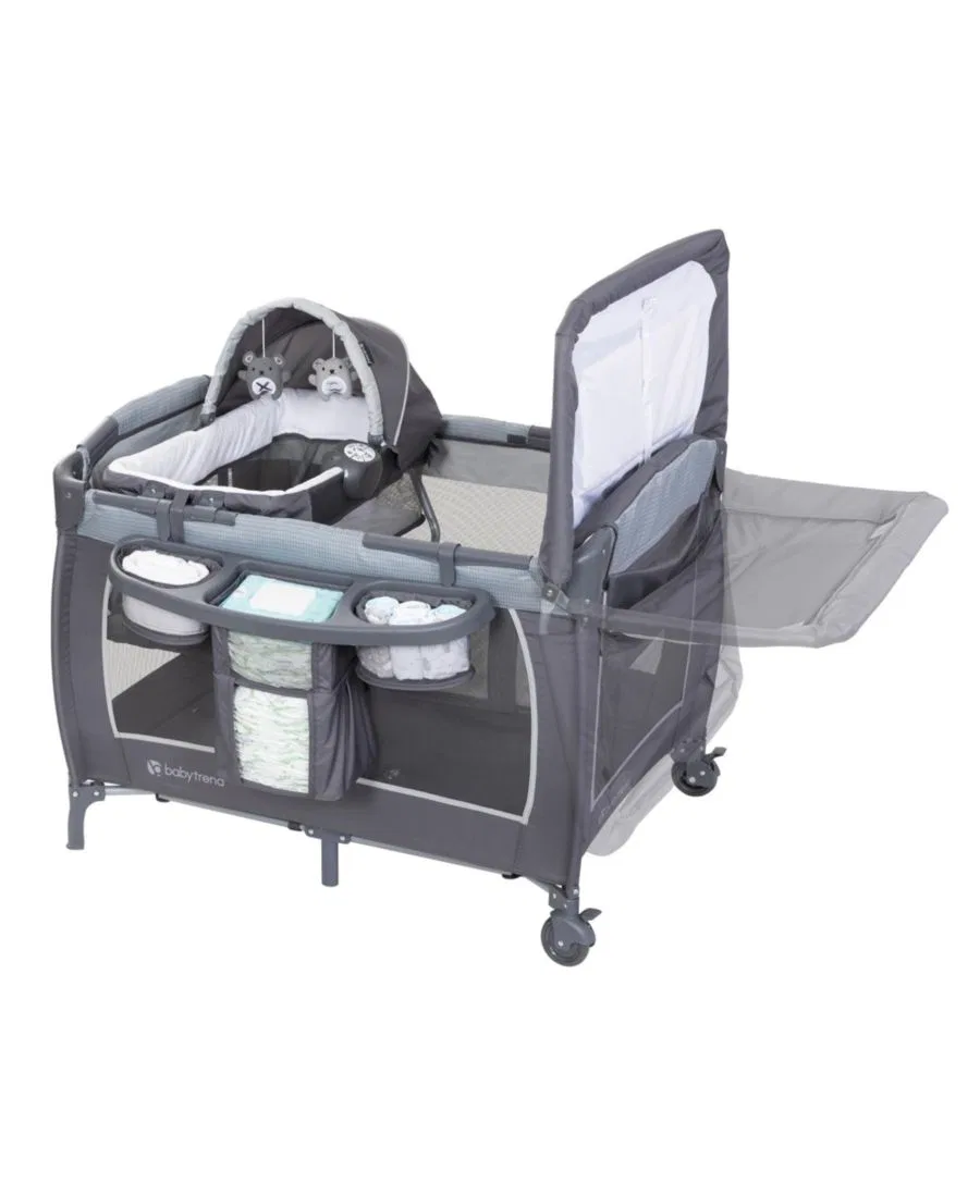 Детский спальный мешок Baby Lil Snooze Deluxe III для близнецов - Уютный серый Baby Trend — фото 3