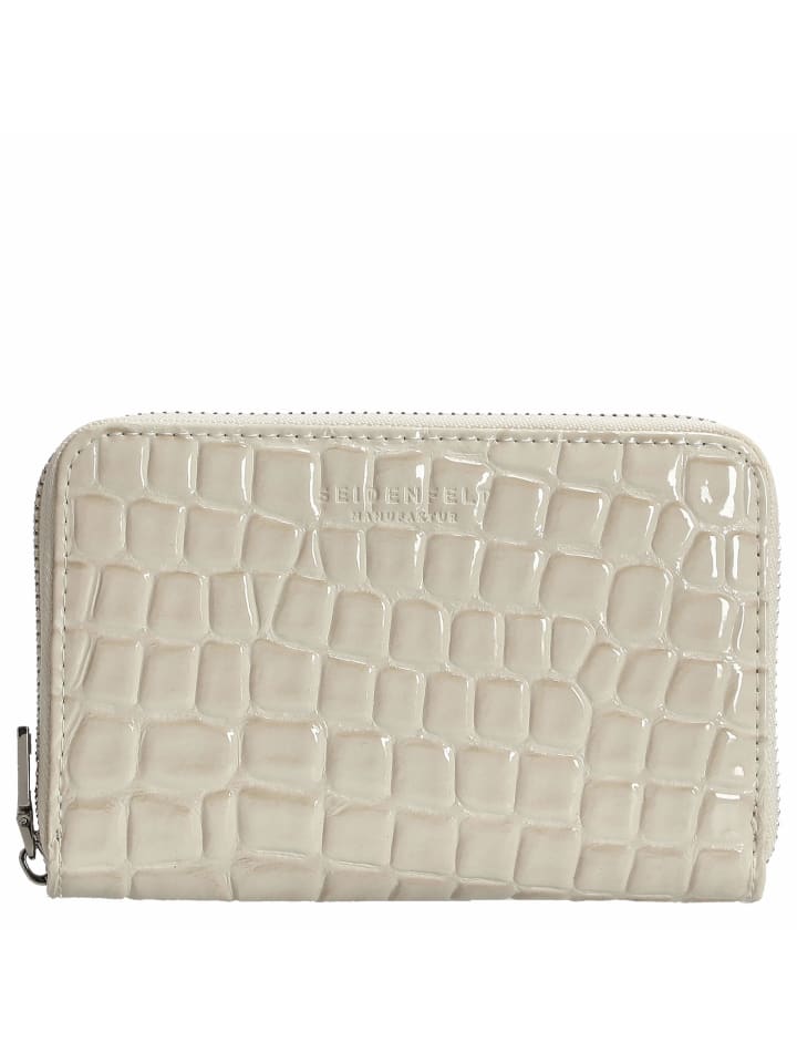 

Кошелек Seidenfelt, цвет croco print cream