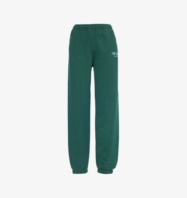 

Свободные спортивные штаны из хлопчатобумажного трикотажа от Carlyle script Sporty & Rich, цвет forest