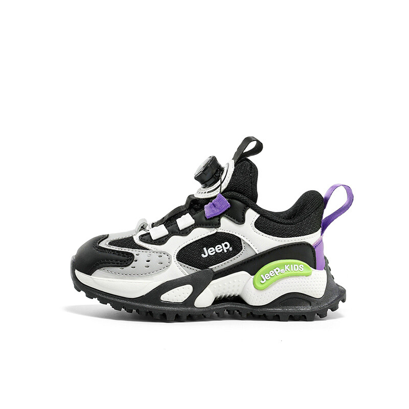 

Детские кеды Kids Low-top Фиолетовый/Зеленый Jeep, фиолетовый