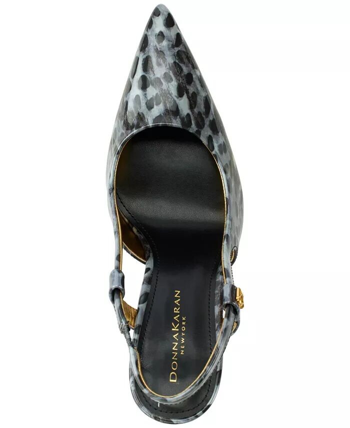 Женские туфли-лодочки Donna Slingback Donna Karan New York, серый — фото 4