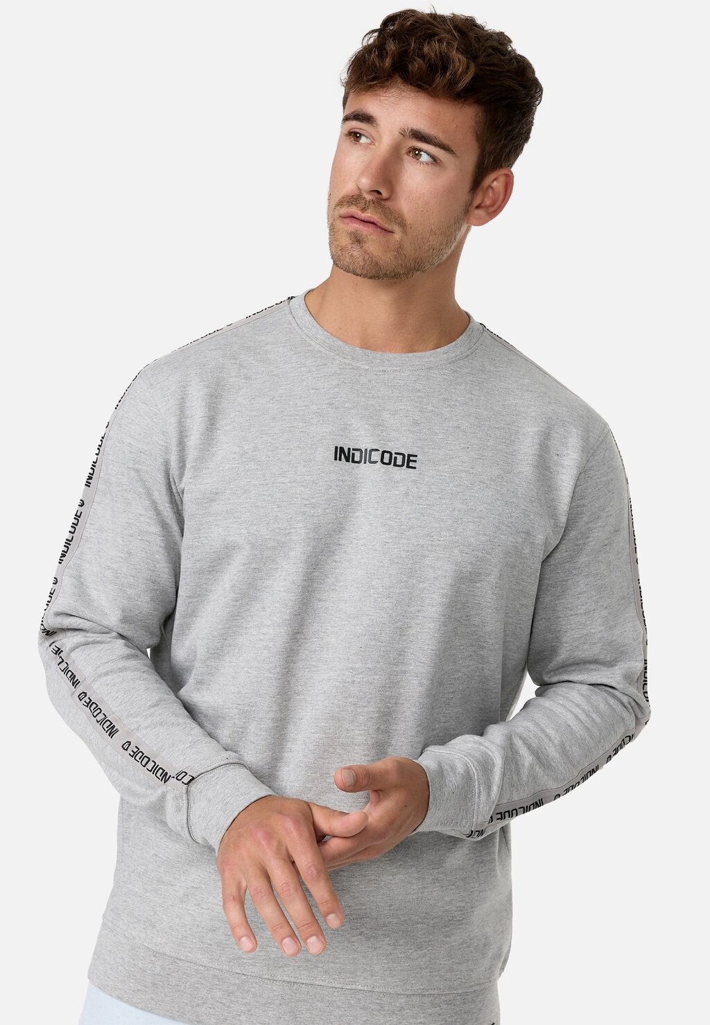 

Толстовка INKORBIN INDICODE JEANS, цвет lt grey mix