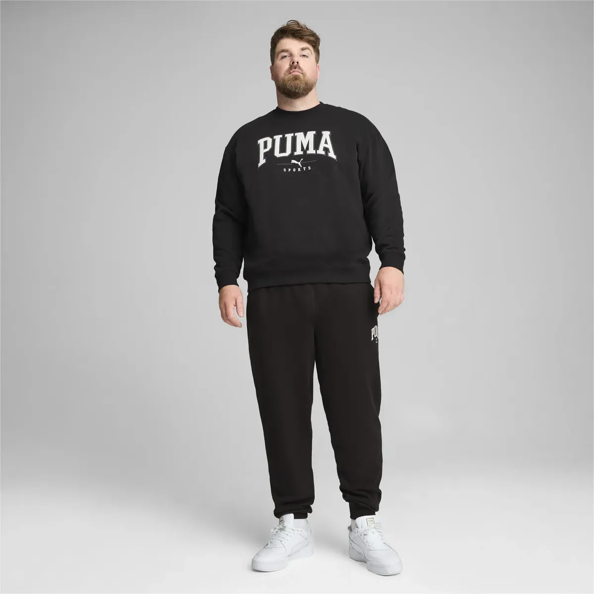 

Толстовка PUMA "PUMA SQUAD с круглым вырезом мужская", черный