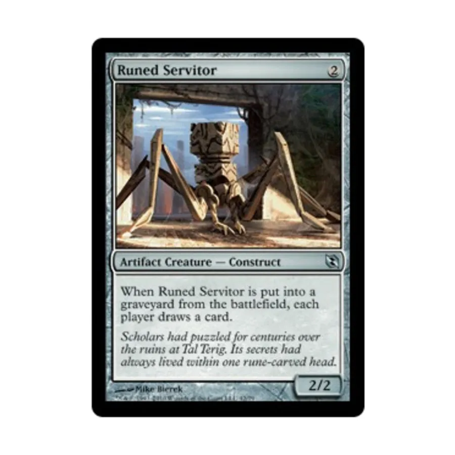 

CCG Рунический слуга (U), MTG - Duel Decks - Elspeth vs. Tezzeret