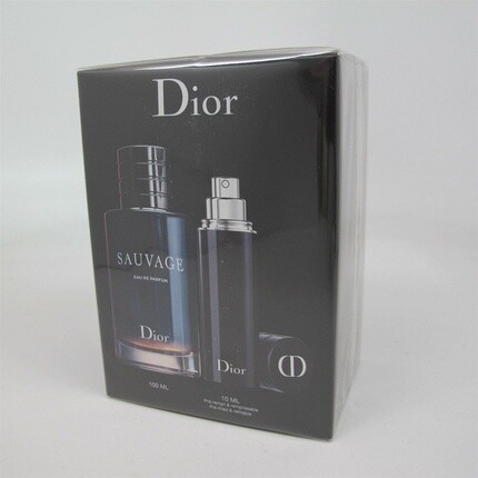 SAUVAGE by Dior Парфюмированная вода-спрей 10 мл (0,34 унции) и 100 мл (3,4 унции) — упаковка из 2 шт. — фото 2