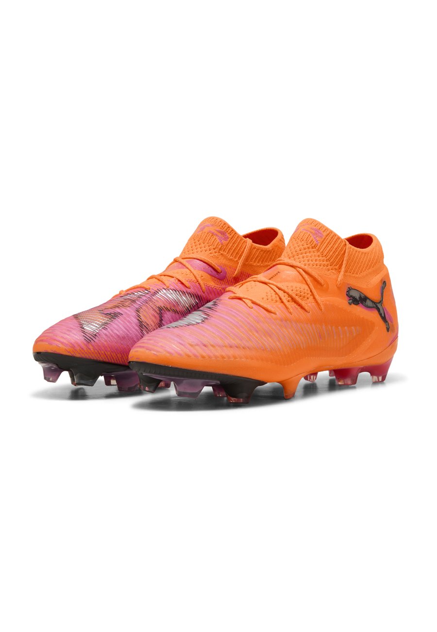 Кроссовки Puma FUTURE 8 ULTIMATE FG, Heat Fire- Black-Ravish/Orange — фото 2