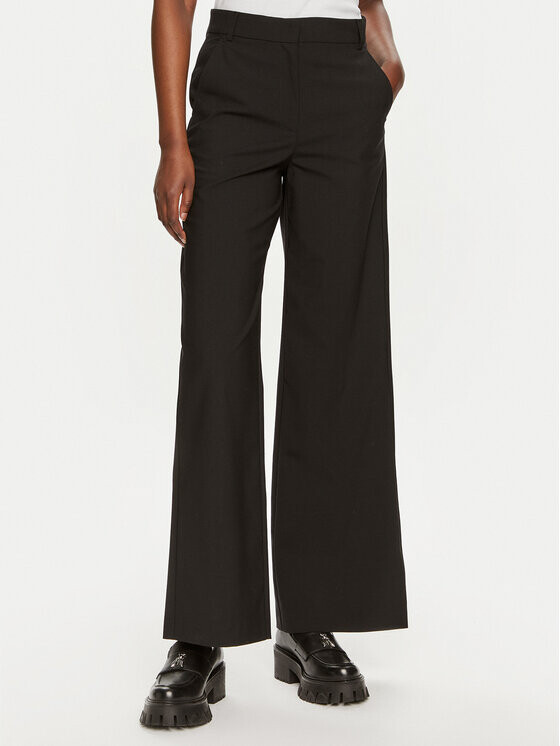 

Брюки из ткани regular fit Max&Co., черный