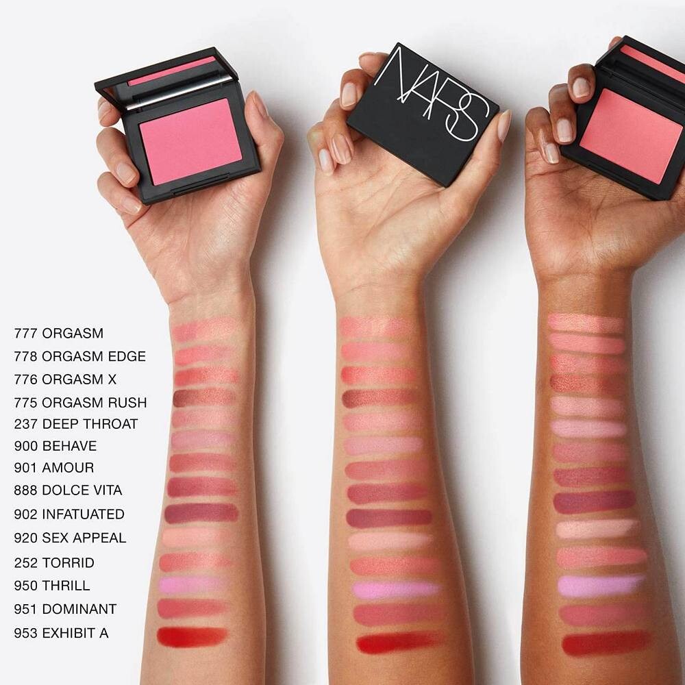 NARS Пудровые румяна без талька, цвет Orgasm Rush — фото 3