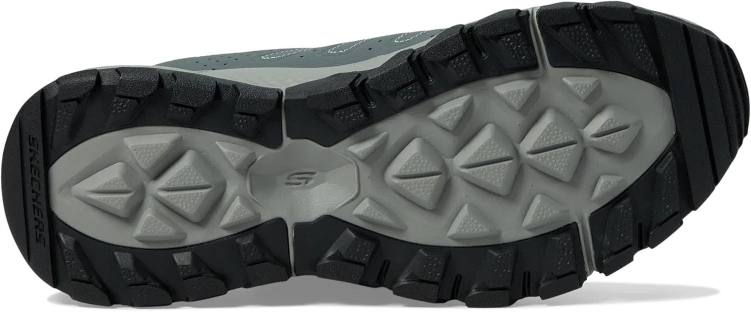 Мужские низкие треккинговые кроссовки Skechers Dynamite, Gray — фото 3