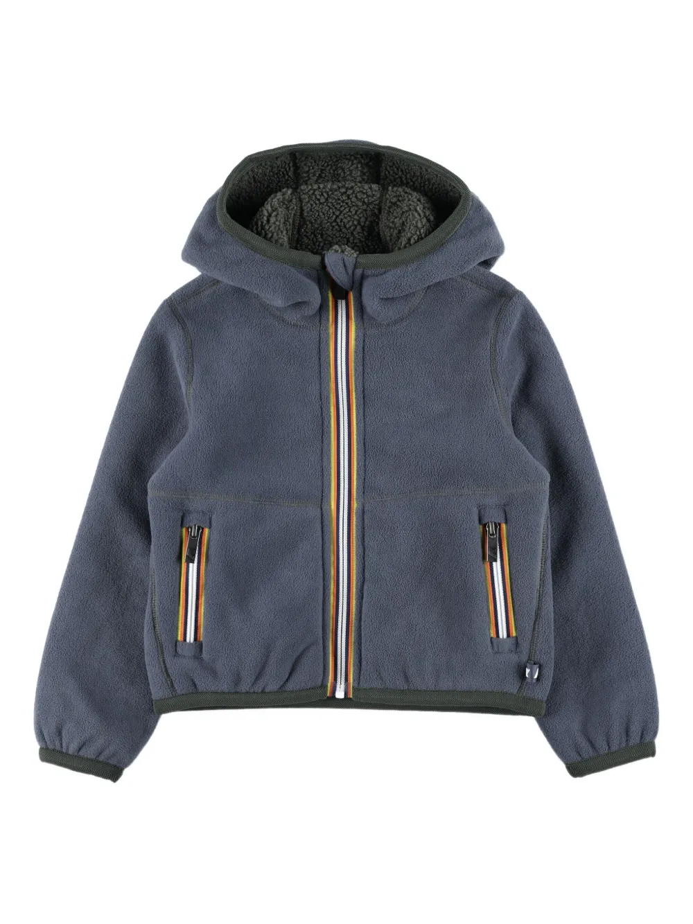 

Куртка с капюшоном из фактурной ткани K Way Kids, зеленый
