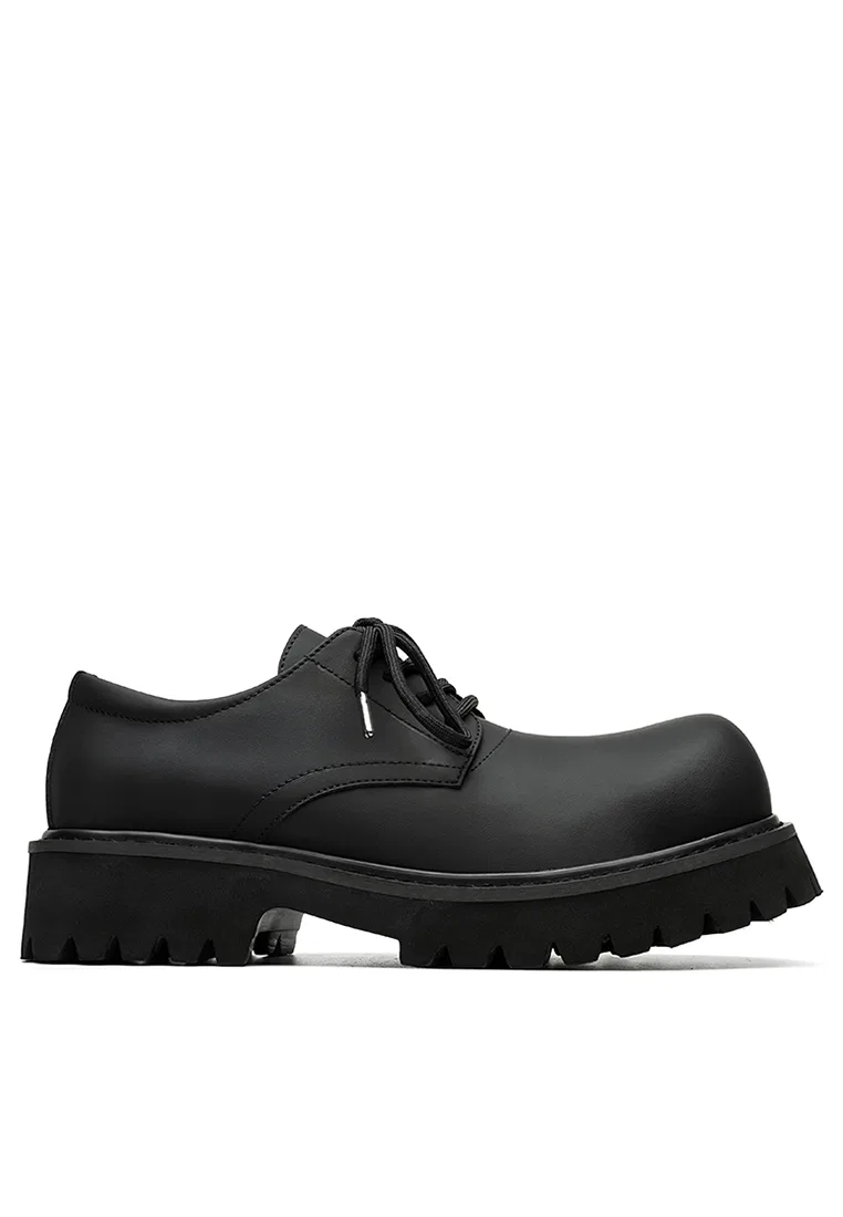 Дерби из искусственной кожи, классические, MC1026 Twenty Eight Shoes, черный