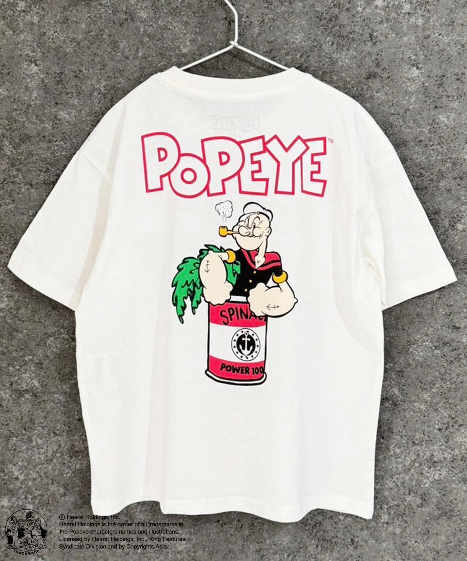 Детская футболка POPEYE Oversize с коротким рукавом