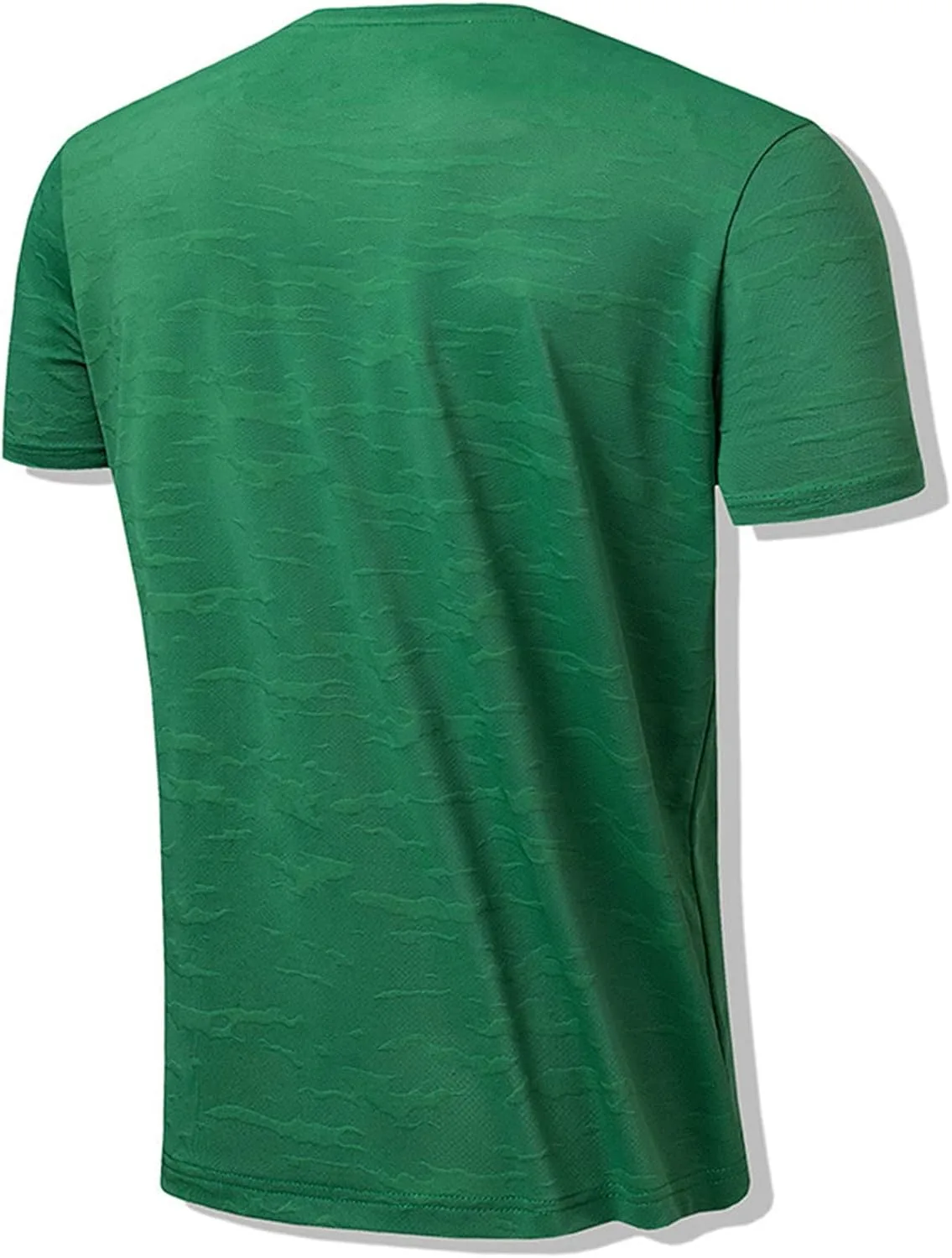 Мужская футболка Cotton Short Sleeve Casual Crew Neck Henley — фото 2