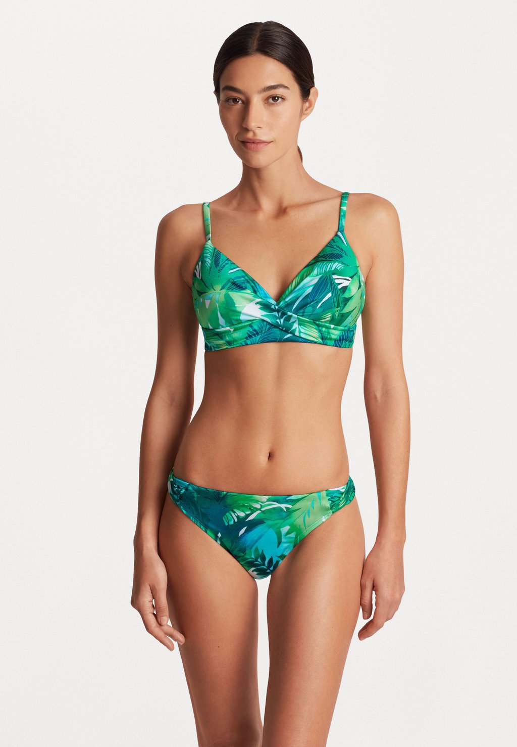 

Плавки бикини TWIST SIDE TAB HIPSTER Lauren Ralph Lauren, мультиколор