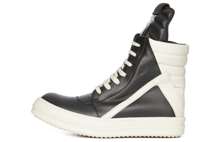 

Кроссовки Rick Owens GeoBasket, черный / белый