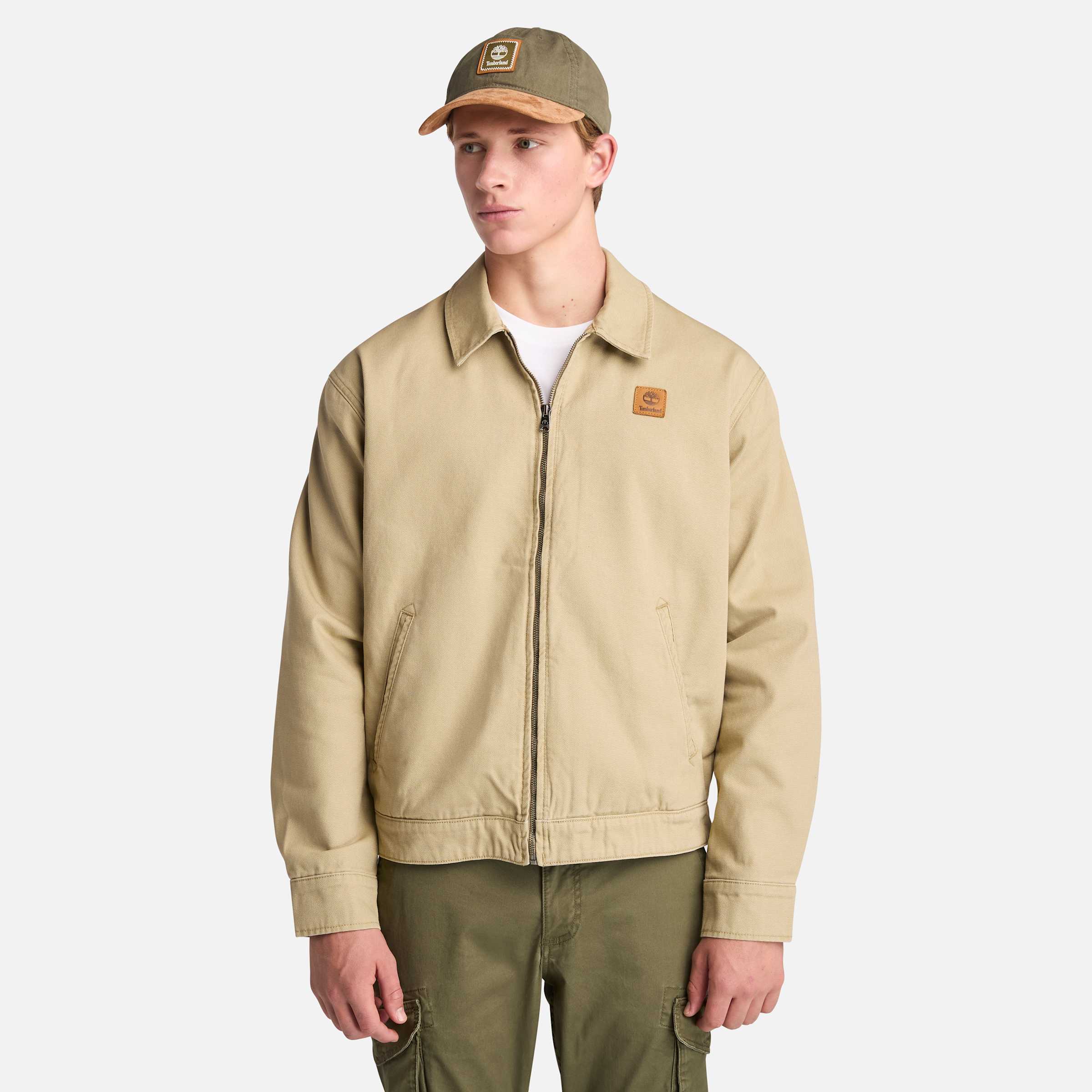 

Мужская куртка Hollis Canvas Timberland, цвет lemon pepper