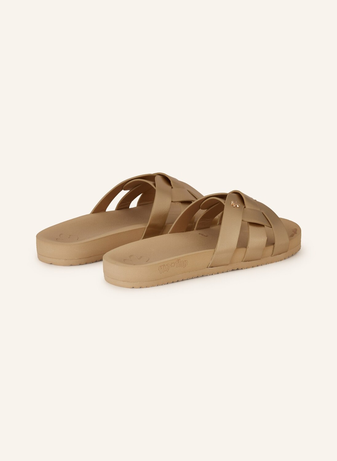 Тосканские мюли Flip*Flop, золотой — фото 2