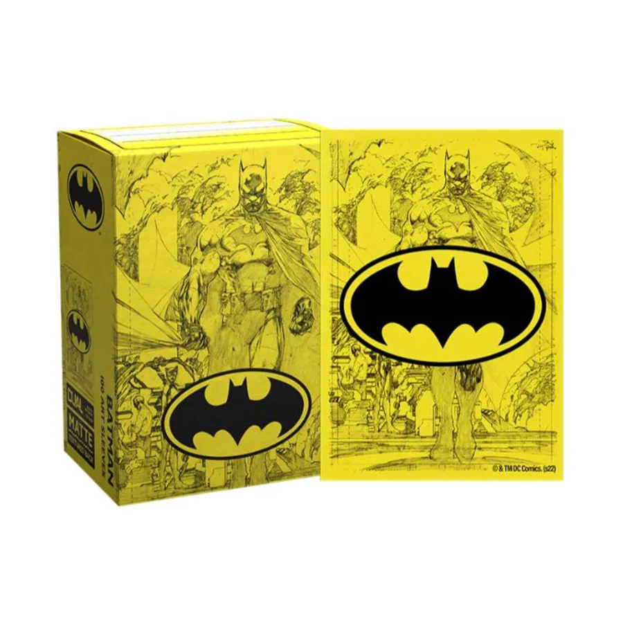 

Стандартные матовые двойные рукава Art — Batman Core (100), Dragon Shield - Card Sleeves - Standard Art