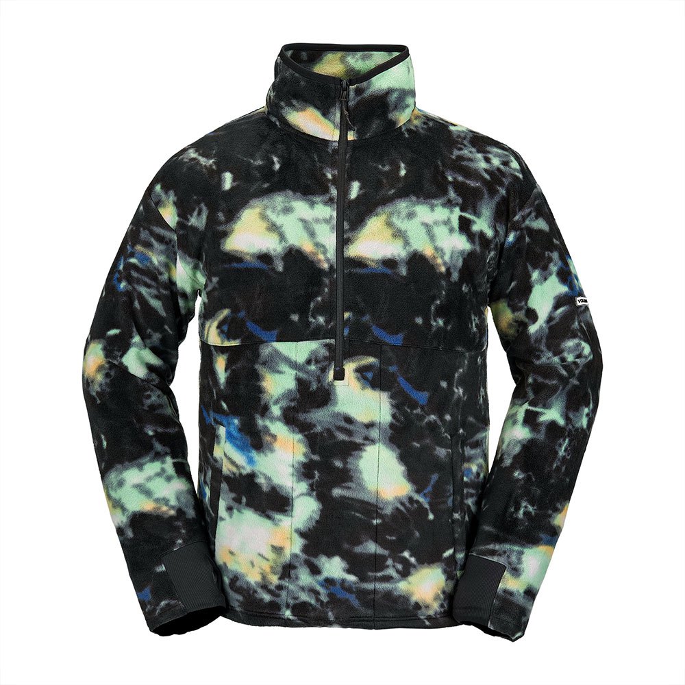 

Толстовка Volcom Polar Fleece Mock Half Zip, черный