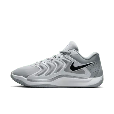 

Кроссовки Nike KD17 (Team Bank) Basketball Shoes, цвет Wolf Grey/White/Black