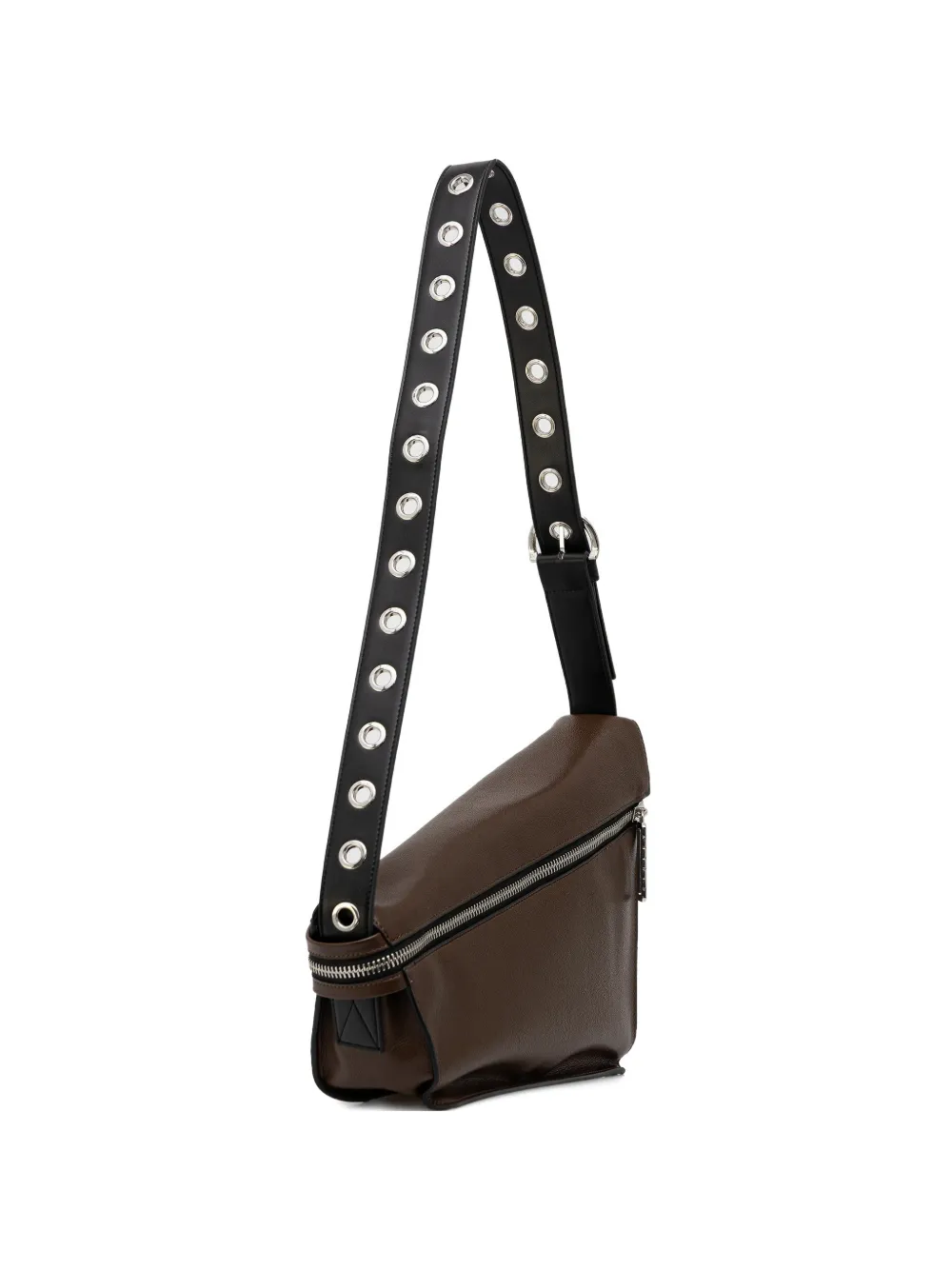 

Асимметричная сумка через плечо Sisley, коричневый