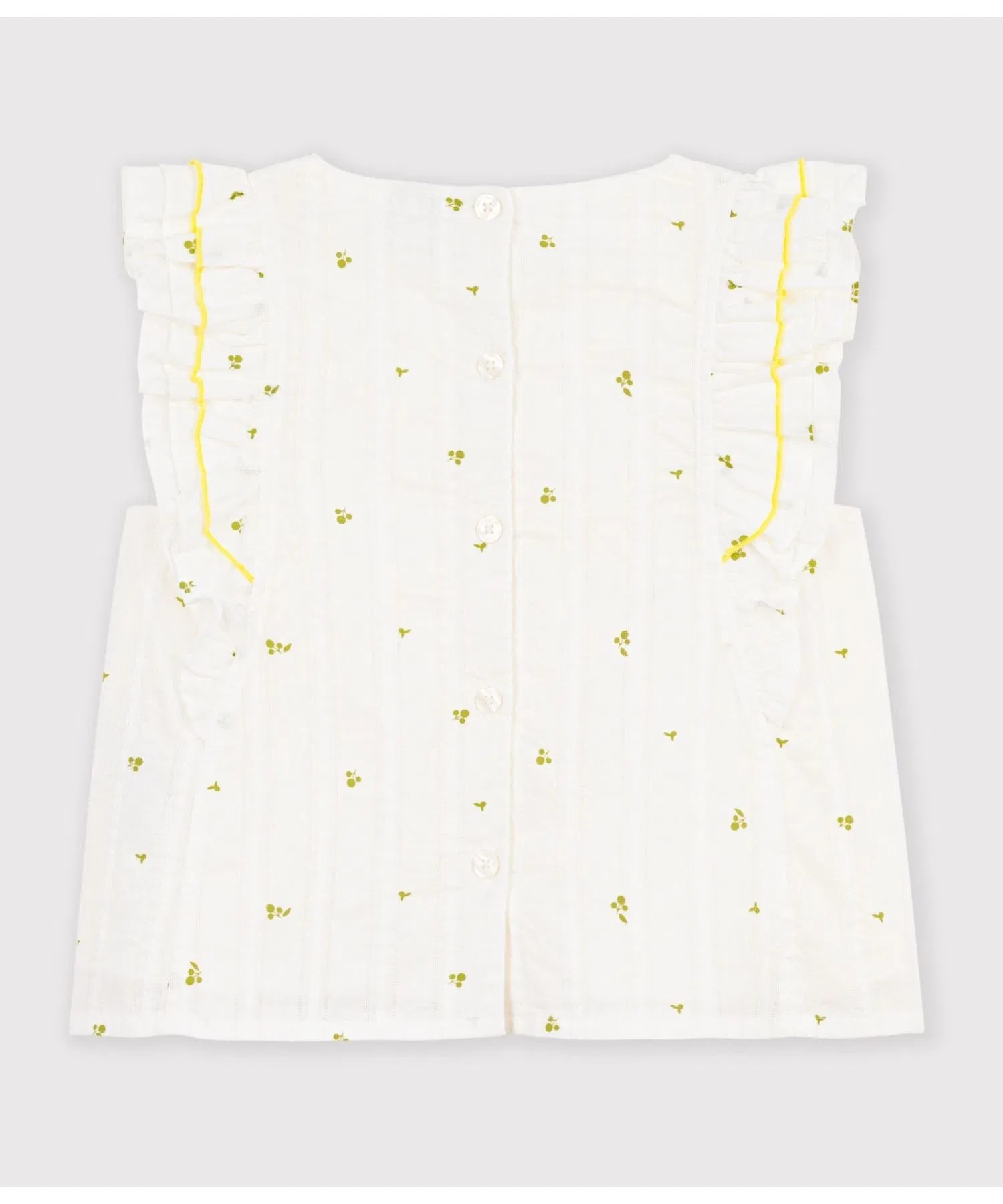 Детская блузка PETIT BATEAU с цветочным принтом — фото 3