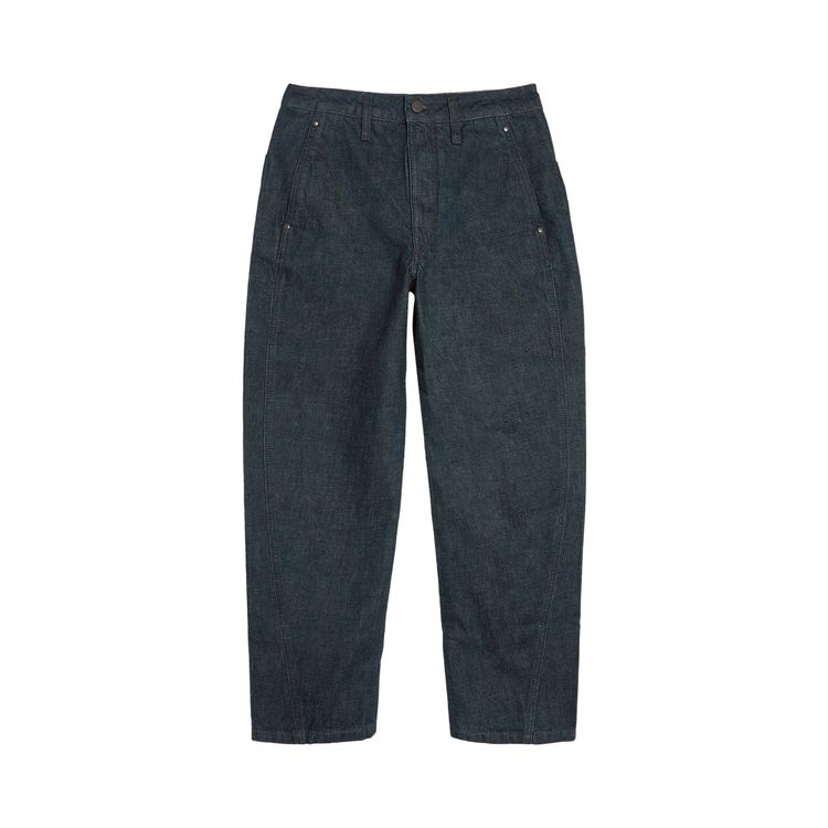 

Брюки Lemaire Twisted Pants Denim Indigo, синий