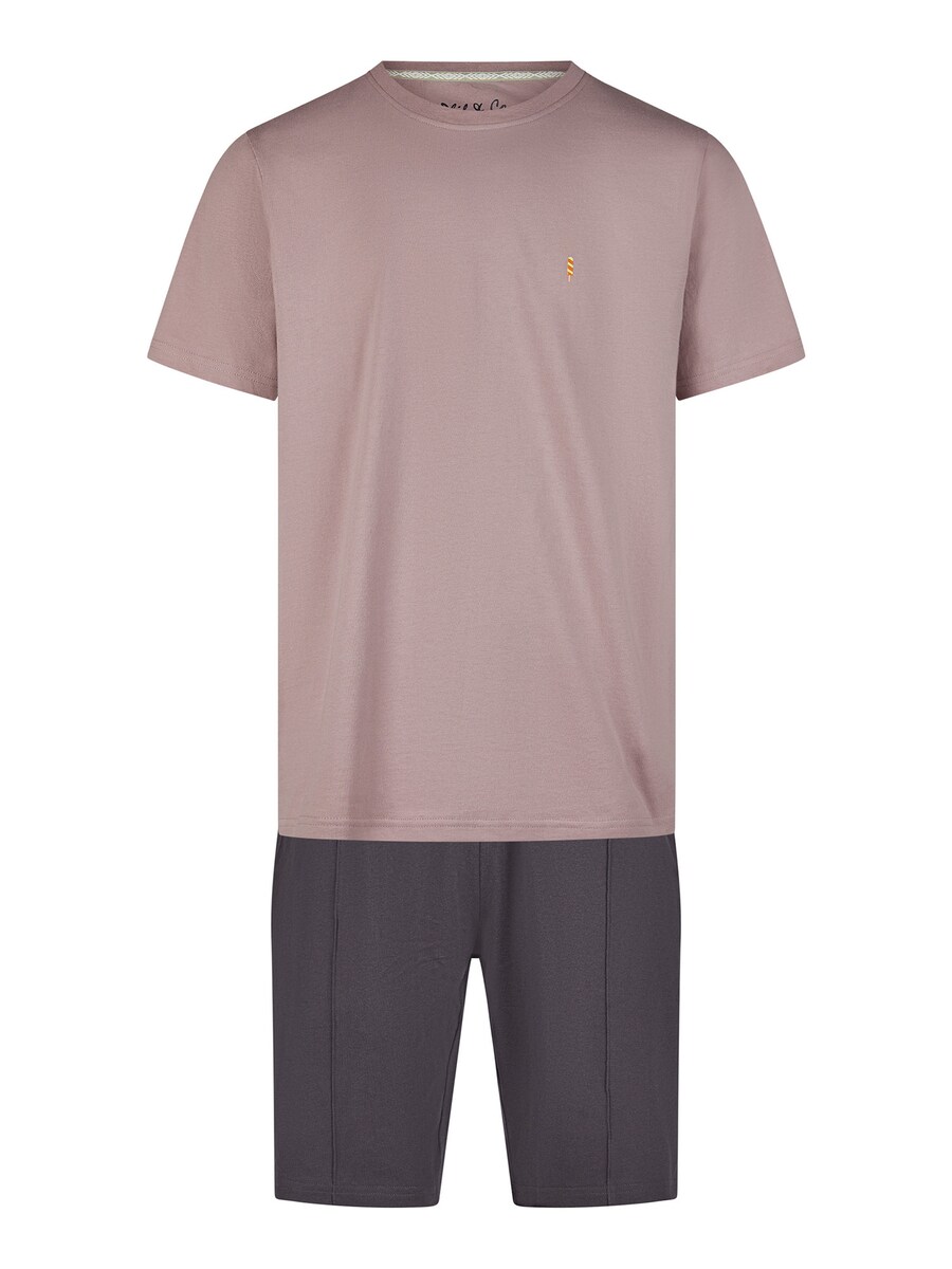 

Короткая пижама Phil & Co. Berlin Lounge & Night, лиловый/темно-фиолетовый