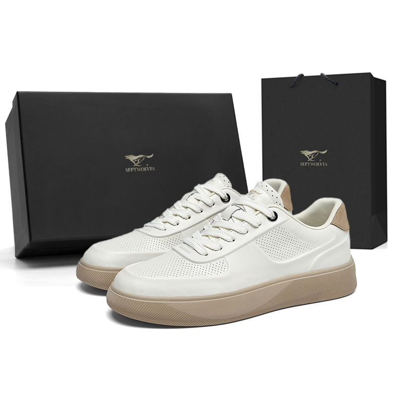 

Низкие мужские кроссовки SEPTWOLVES, Black (Standard Leather Shoe Size)
