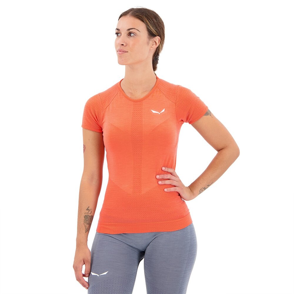 

Базовый слой Salewa Zebru Responsive Short, розовый