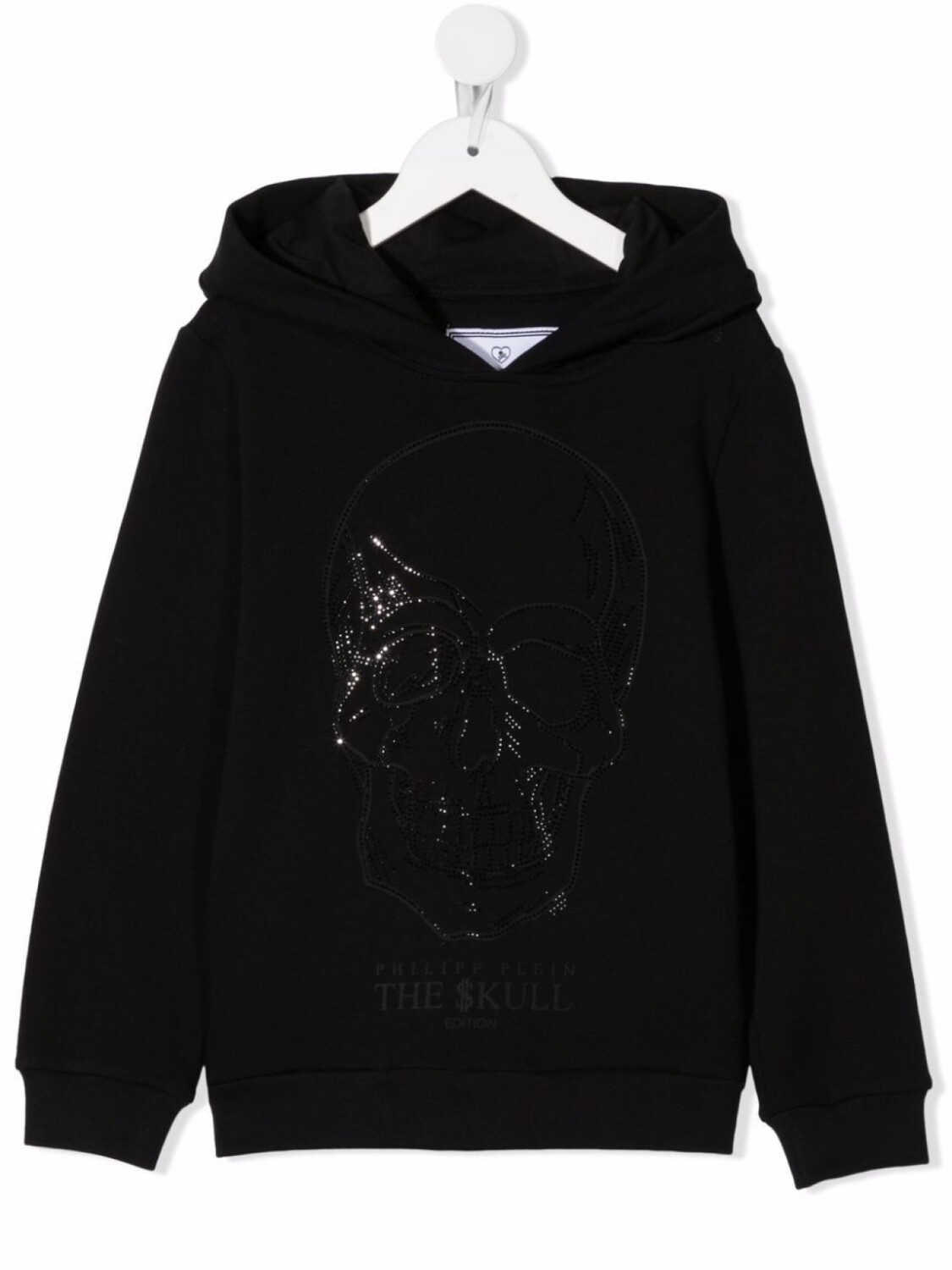 

Philipp Plein Junior худи с декором Skull, черный